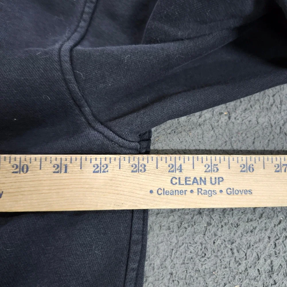 Levis Mens Relaxed Fit Logo Hoodie Faded Black Sweatshirt Medium 15331